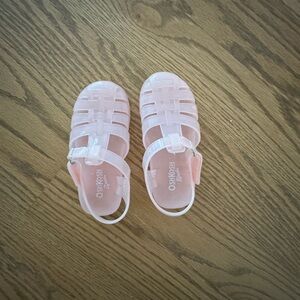 OshKosh B'gosh Light Pink Kids Sandals sz 8
